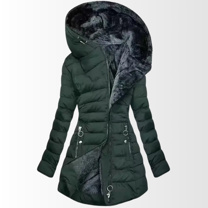 SERENA™ – Gefütterter Wintermantel mit Kapuze