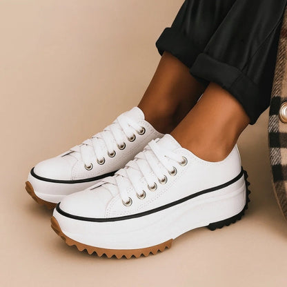 JULIA - Elegante Plateau-Schuhe