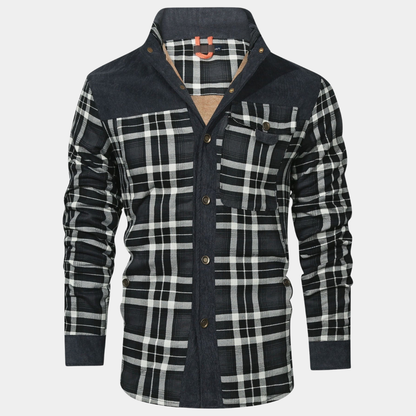 PAUL - Gefüttertes Flanelljacke