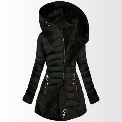 SERENA™ – Gefütterter Wintermantel mit Kapuze