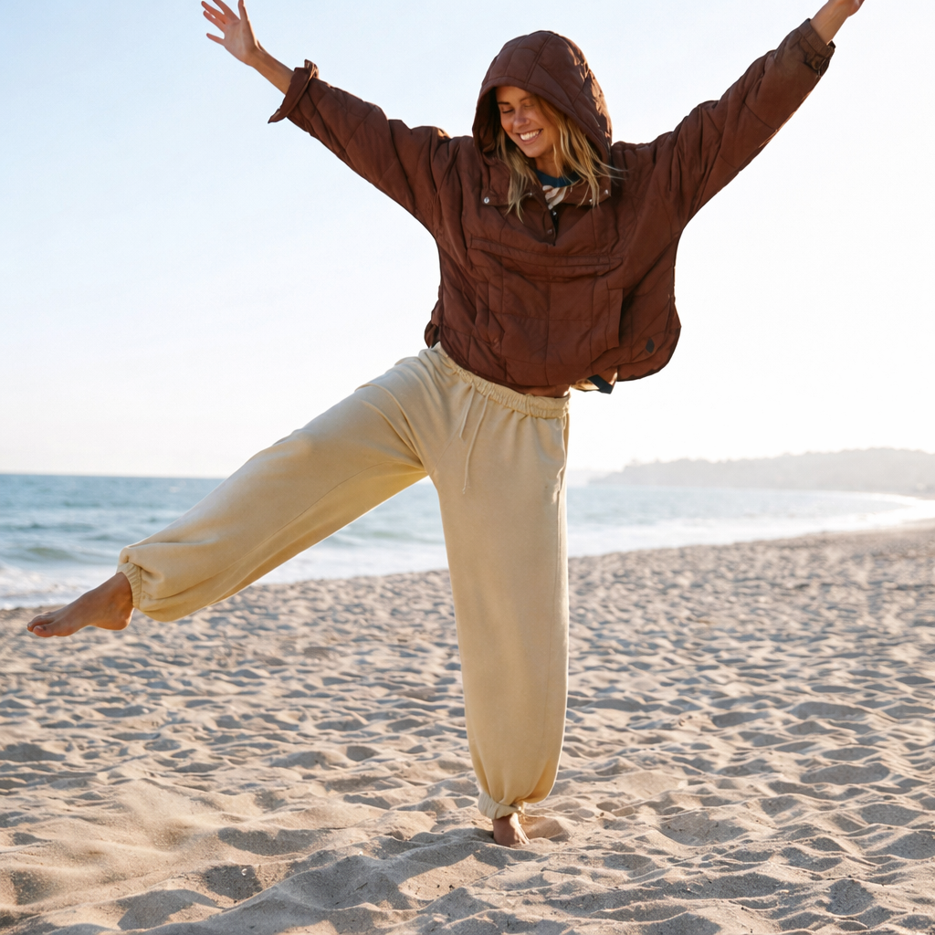 ARYA™ - Pullover-Steppjacke