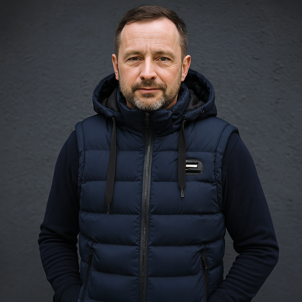 BERLIN™ - Steppweste mit Kapuze