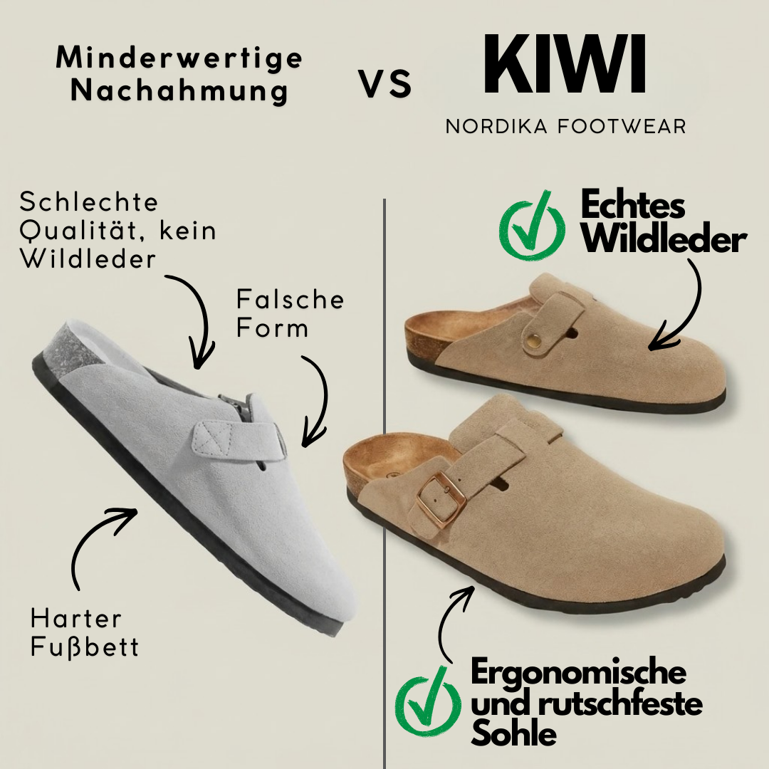 KIWI™ | Wildleder-Pantolette
