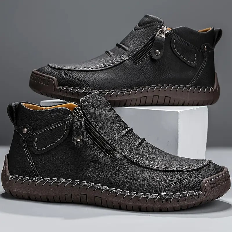 LEONARD™ – Ergonomische Herrenschuhe aus Leder