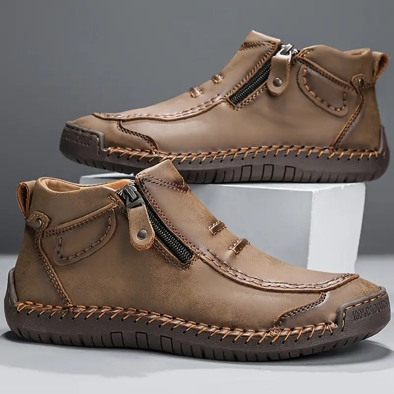 LEONARD™ – Ergonomische Herrenschuhe aus Leder