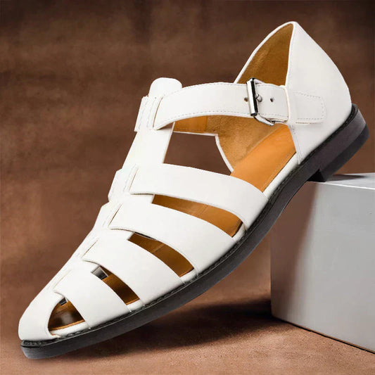 DANIEL - Luxuriöse Ledersandalen