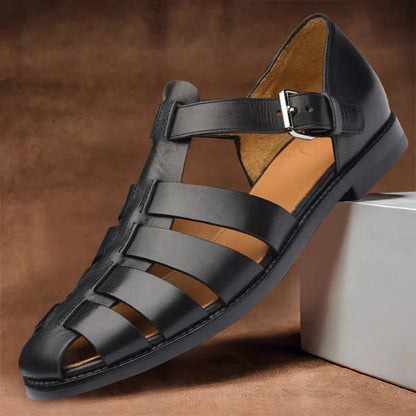 DANIEL - Luxuriöse Ledersandalen
