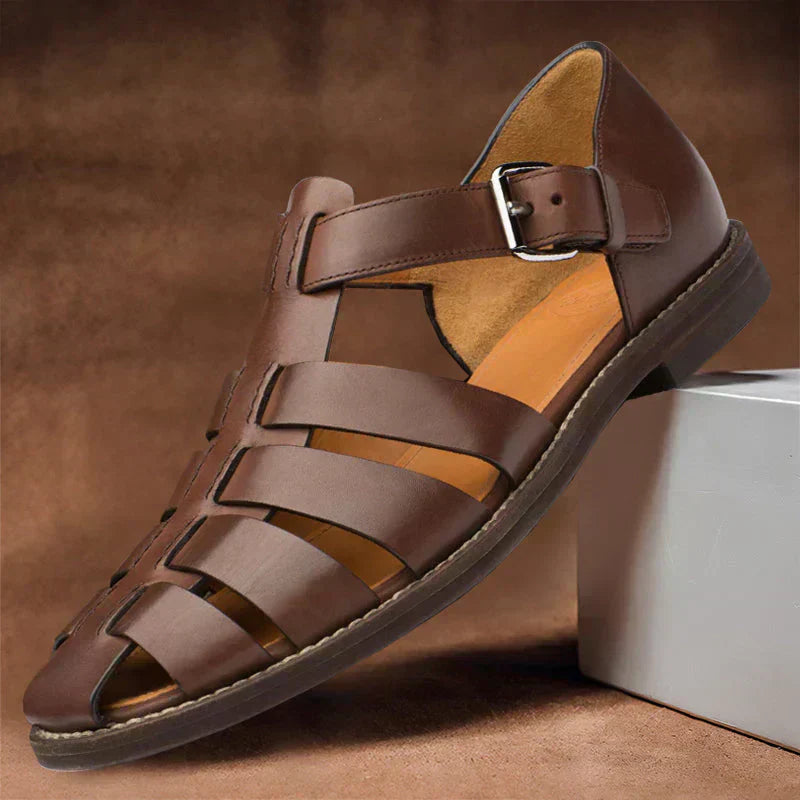 DANIEL - Luxuriöse Ledersandalen