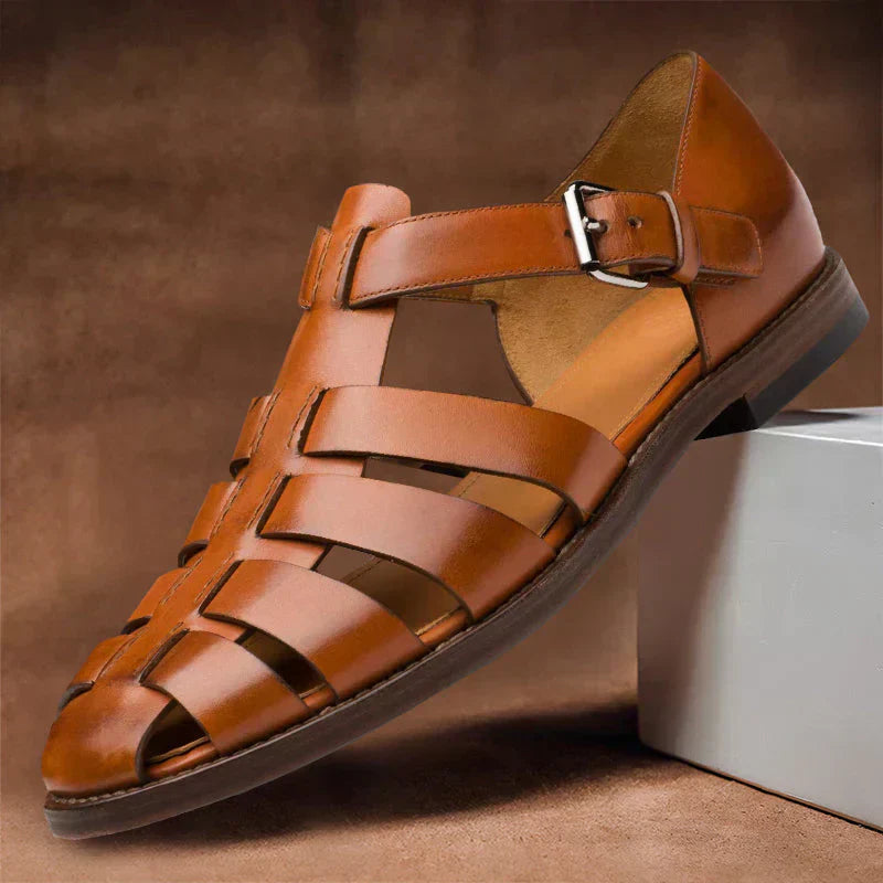 DANIEL - Luxuriöse Ledersandalen