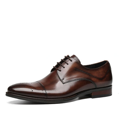PAUL - Hochwertige Lerschuhe