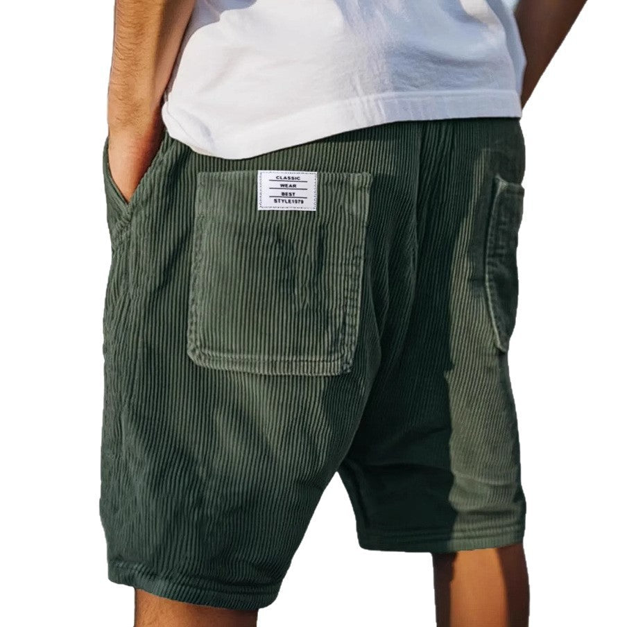 MÜLLER | Shorts aus Velours