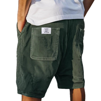 MÜLLER | Shorts aus Velours