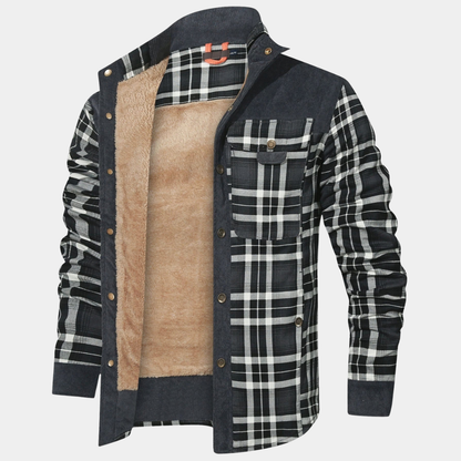 PAUL - Gefüttertes Flanelljacke