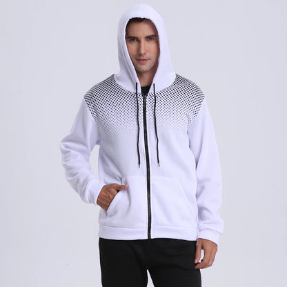 SPORTING - Kapuzensweatshirt mit Reißverschluss