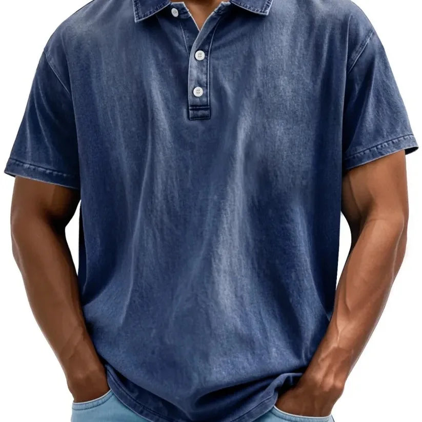 JOHAN - Polohemd Kurzarm