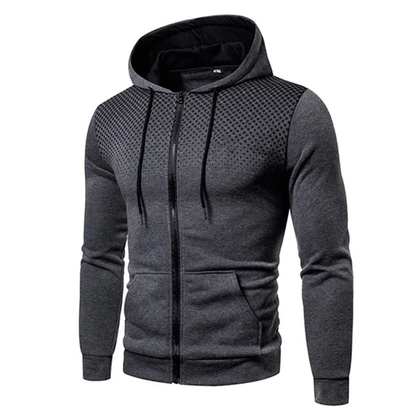 SPORTING - Kapuzensweatshirt mit Reißverschluss