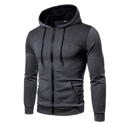 SPORTING - Kapuzensweatshirt mit Reißverschluss