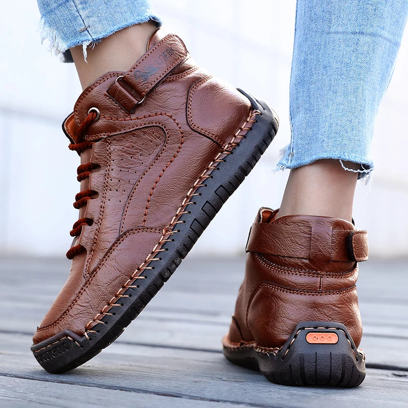 SLIMSTEP - Damen Leder Barfußschuhe