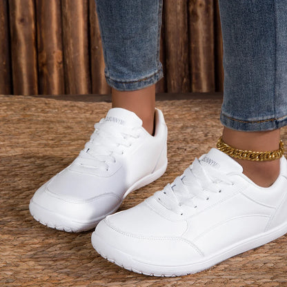 HANNA - Damen Sneaker mit breite Zehenbox