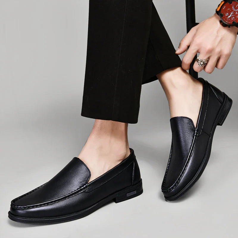 LEONARD - Leder-Loafer
