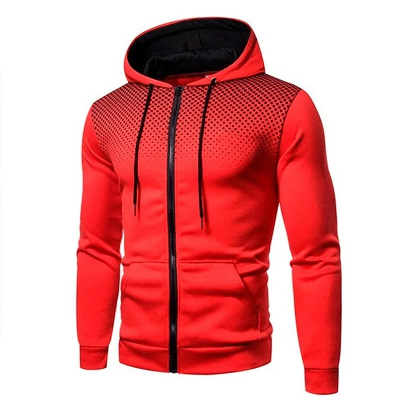 SPORTING - Kapuzensweatshirt mit Reißverschluss