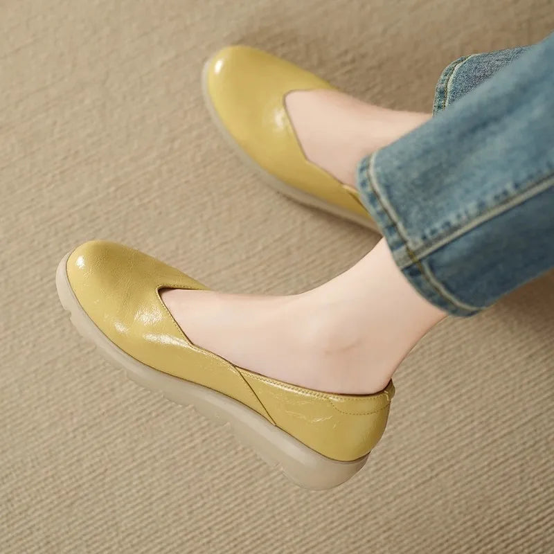 SILIA - Leder-Ballerinas