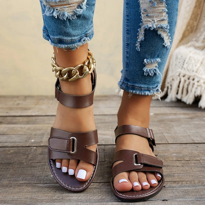ANKE - Sommer Flachsandalen