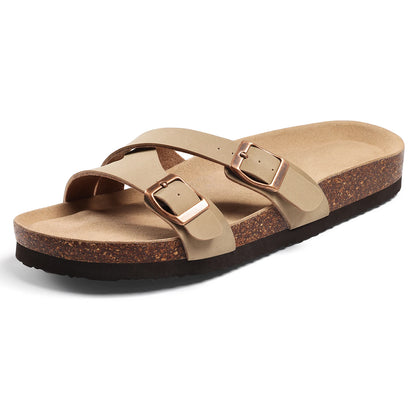 ASTRID - Sommer Sandalen mit Korksohle