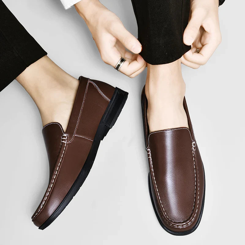 LEONARD - Leder-Loafer
