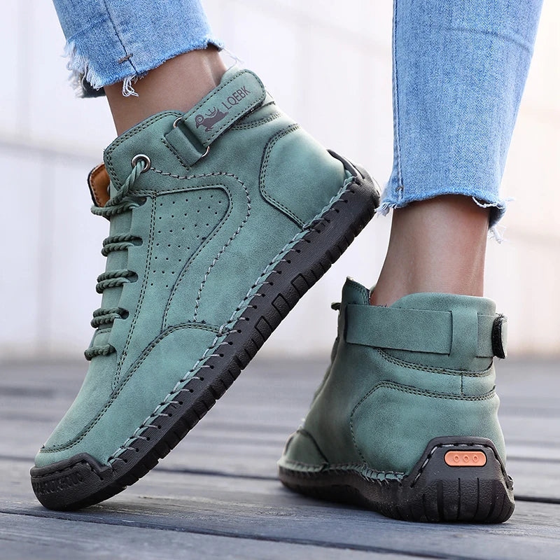 SLIMSTEP - Damen Leder Barfußschuhe