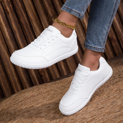 HANNA - Damen Sneaker mit breite Zehenbox