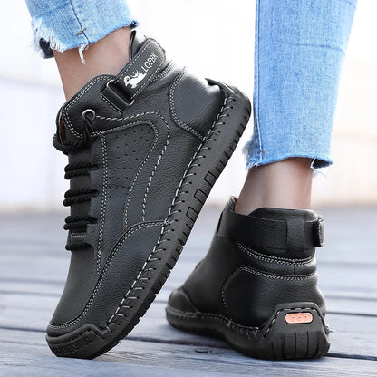 SLIMSTEP - Damen Leder Barfußschuhe