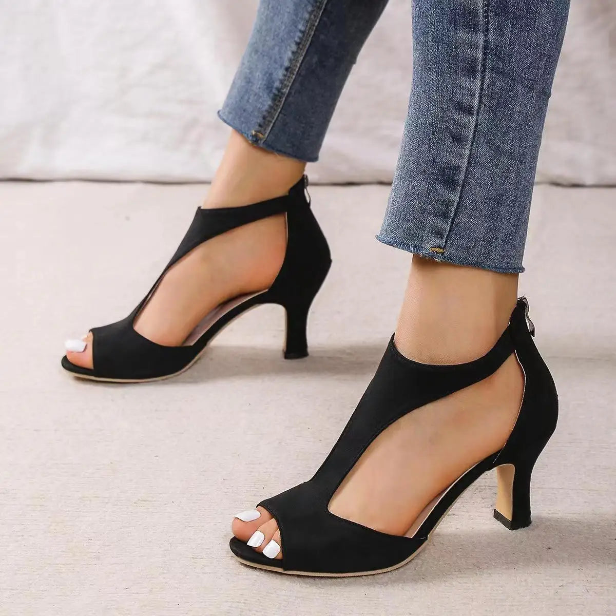 LENA™ | Sandalette mit Absatz