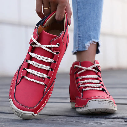 SLIMSTEP - Damen Leder Barfußschuhe