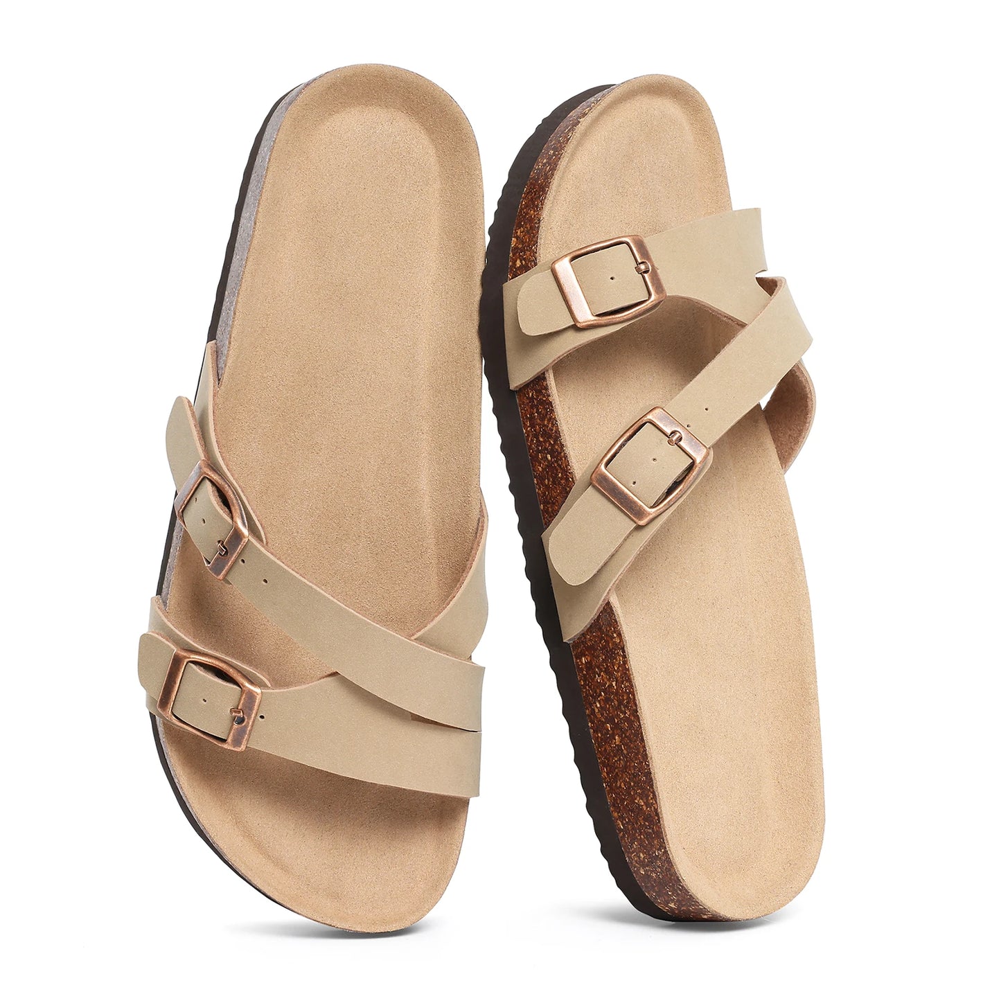 ASTRID - Sommer Sandalen mit Korksohle