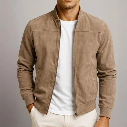 SULLIVAN - Wildleder Bomberjacke