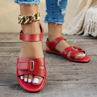 ANKE - Sommer Flachsandalen