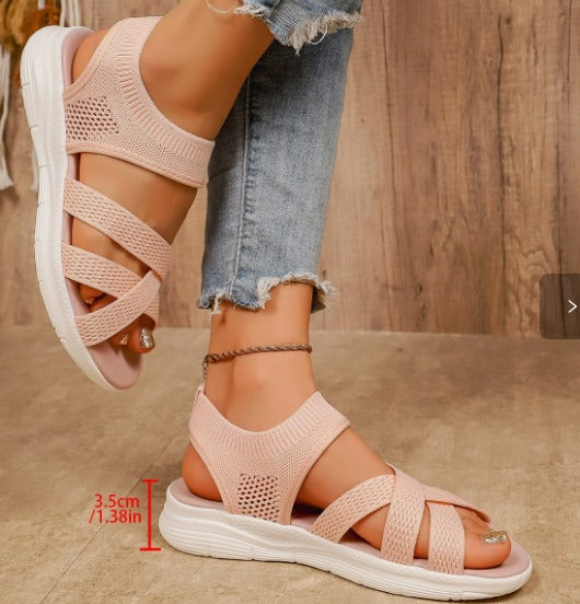 YARA - Ultra Flex Strick Sandalen