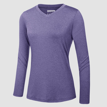 KARLSTAD - Wander-T-Shirt mit V-Ausschnitt