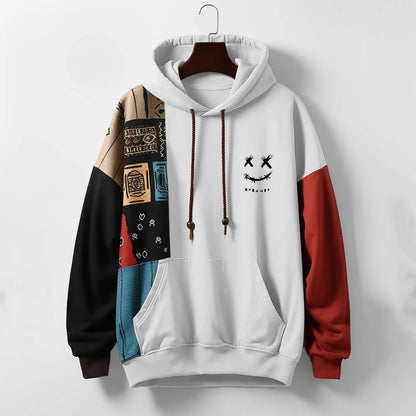 MICHA - Kontrast Hoodie