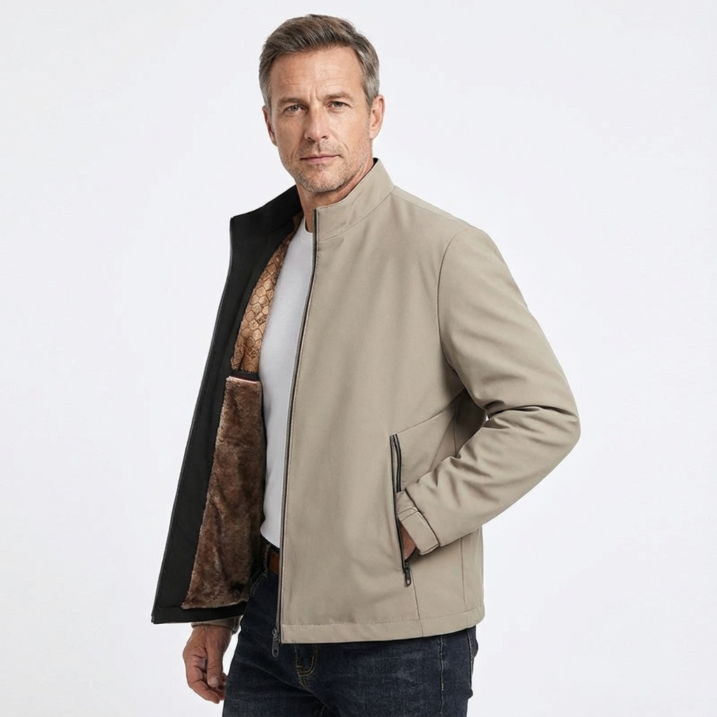 MILO - Winterjacke mit Stehkragen und Reißverschluss