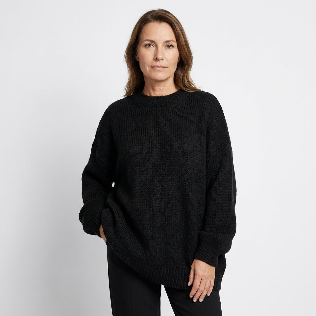 ALTHEA™ – Oversize-Pullover mit Stehkragen