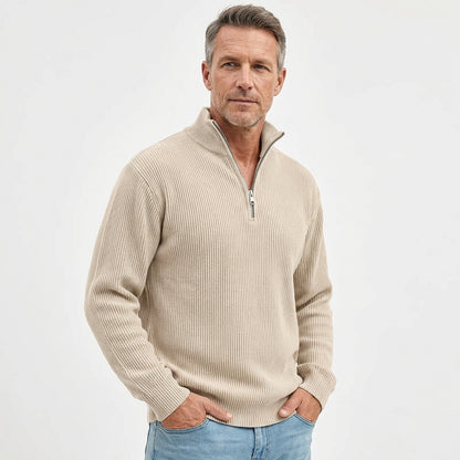 CALIX™ – Herrenpullover mit Halbzip