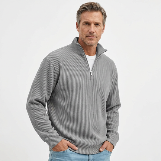 CALIX™ – Herrenpullover mit Halbzip