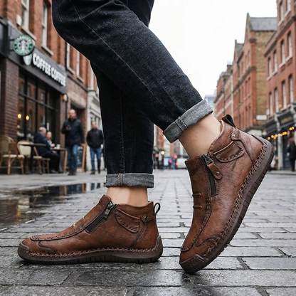 LEONARD™ – Ergonomische Herrenschuhe aus Leder