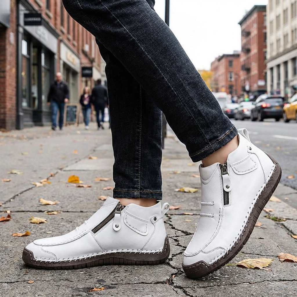 LEONARD™ – Ergonomische Herrenschuhe aus Leder