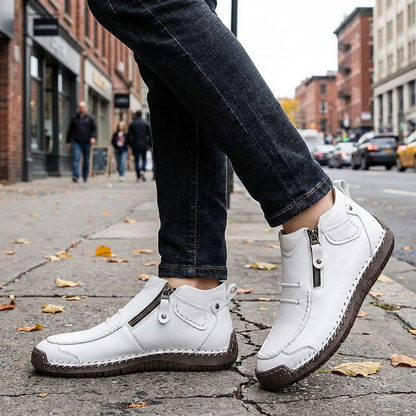 LEONARD™ – Ergonomische Herrenschuhe aus Leder