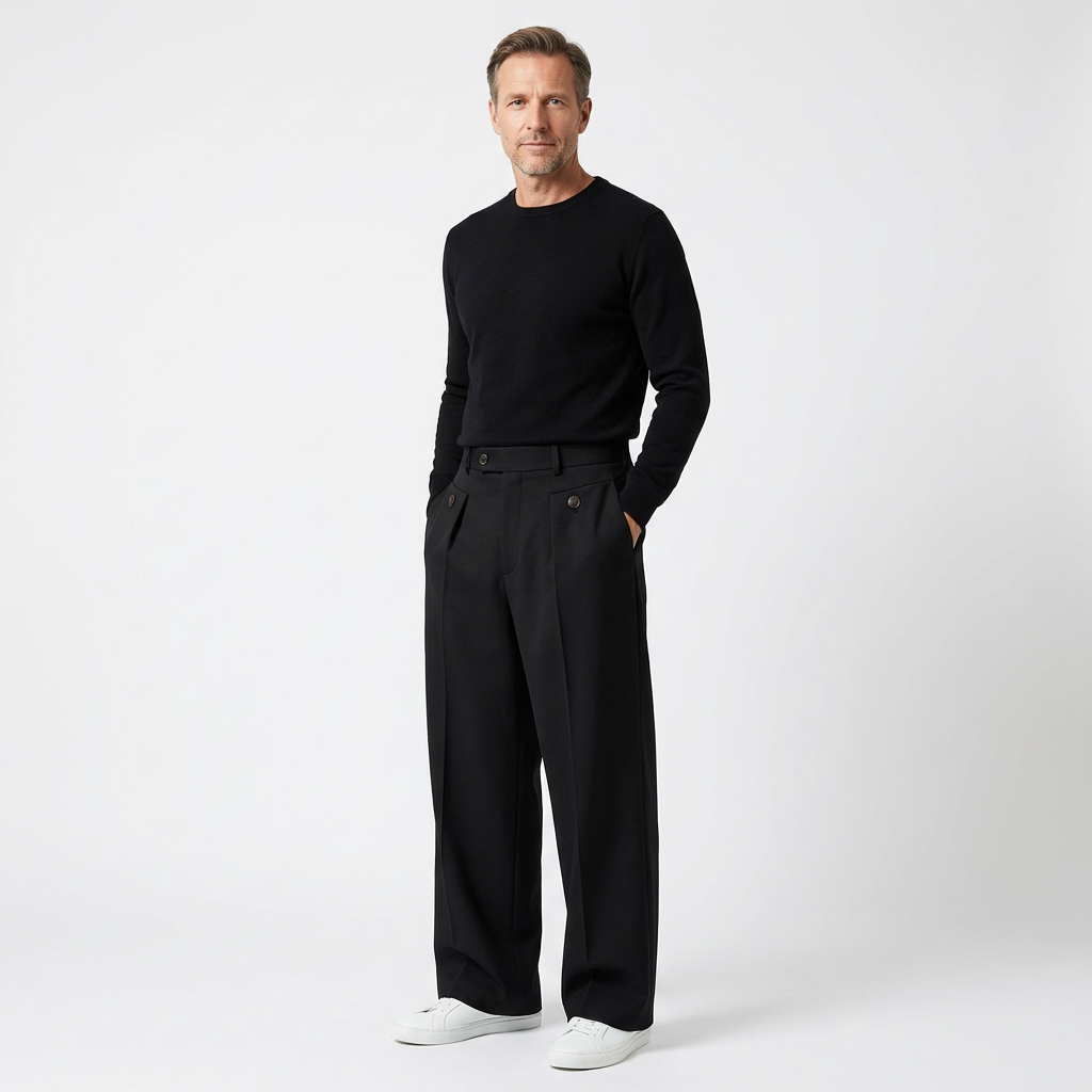 RICK™ – Elegante Herrenhose mit hoher Taille