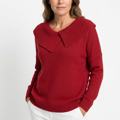 LANA™ - Warmes Oberteil mit weichem Kragen