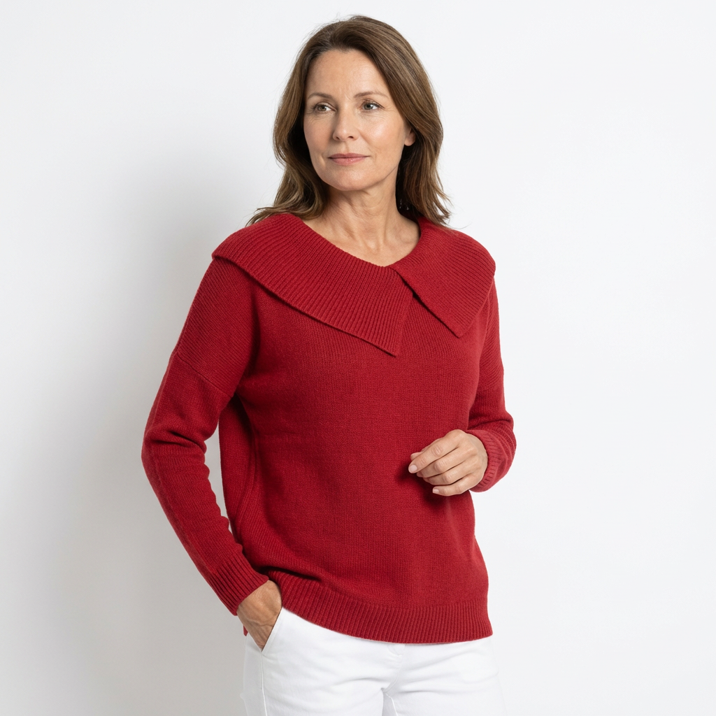 LANA™ - Warmes Oberteil mit weichem Kragen